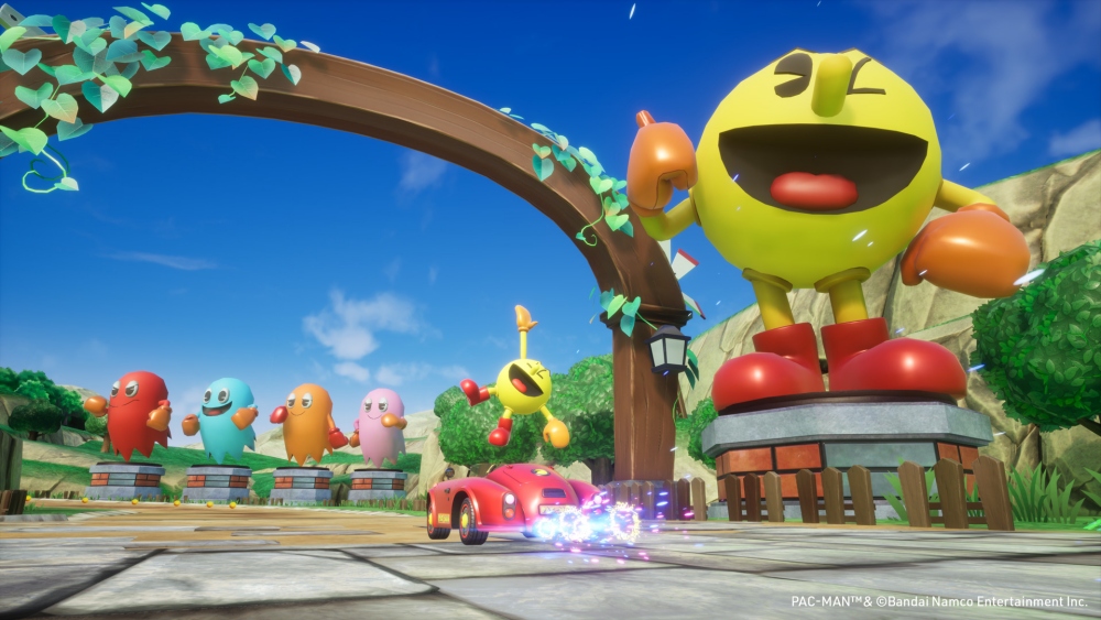 PAC-MAN จะมาร่วมลงสนาม! โซนิคเรซซิง ซิ่งทะยานข้ามโลก