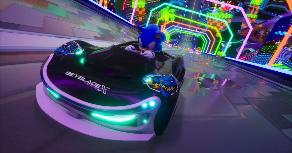 Sonic Racing: CrossWorlds กำหนดจัดคอลแล็บร่วมกับ "BEYBLADE X" 1 Sonic Racing: CrossWorlds กำหนดจัดคอลแล็บร่วมกับ "BEYBLADE X"