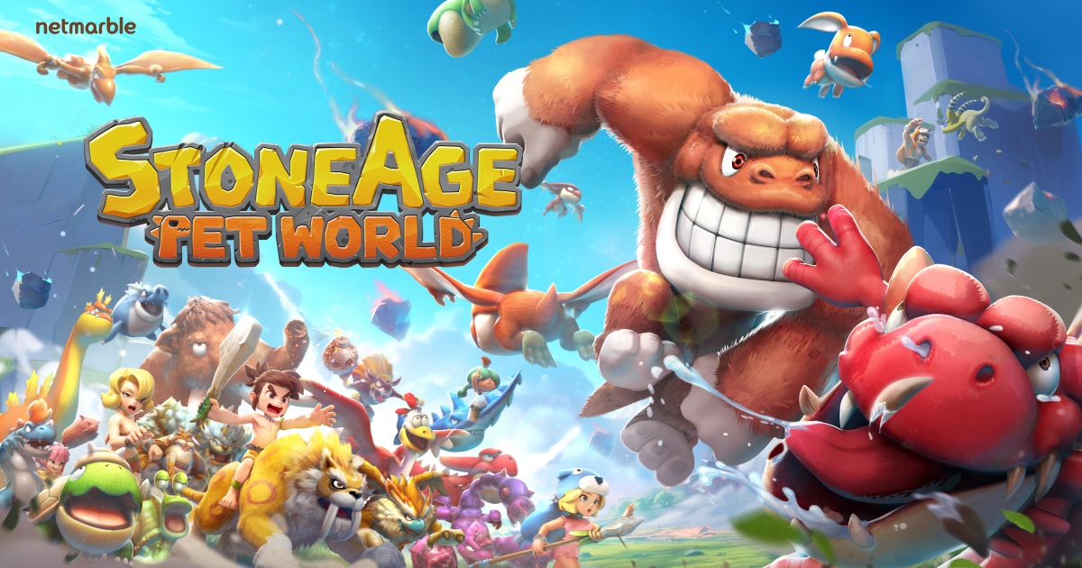 เน็ตมาร์เบิ้ลเปิดตัว StoneAge: Pet World ในประเทศไทยแล้ววันนี้