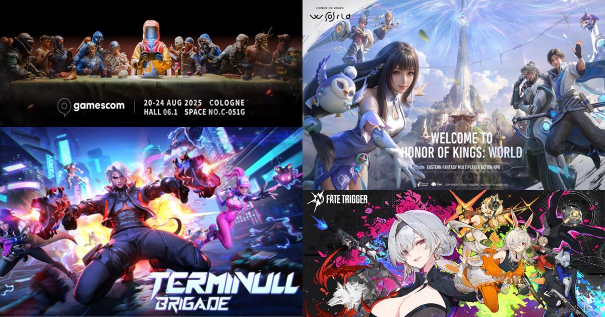 Tencent Games กลับมากับงาน gamescom 2025 1 TencentGames Gamescom 2025 feature