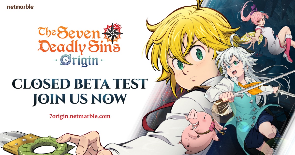 ‘The Seven Deadly Sins: Origin’ จากค่ายเน็ตมาร์เบิ้ล เปิดรับสมัครทดสอบ CBT พร้อมกันแล้ววันนี้ทั่วโลก!