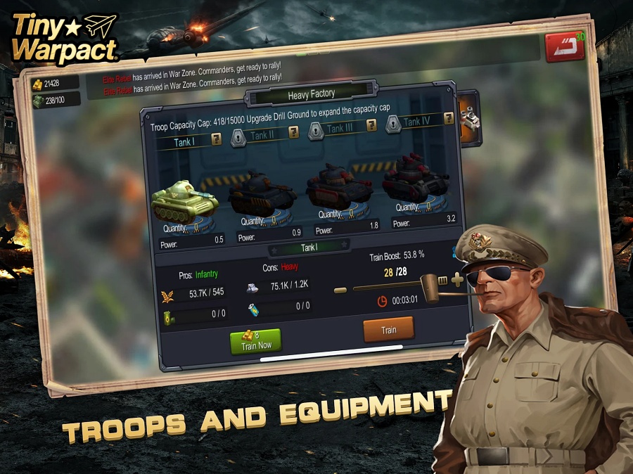 Tiny Warpact เกมมือถือสร้างอาณาจักร วางแผนสงครามเข้าสู่สมรภูมิ 8 Tiny Warpact Announced
