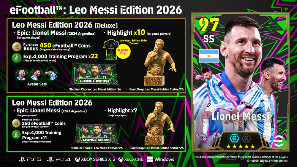 อัปเดตฤดูกาลครั้งใหญ่ของ eFootball™ ฉลองครบรอบ 30 ปี! 8 อัปเดตฤดูกาลครั้งใหญ่ของ eFootball™ ฉลองครบรอบ 30 ปี!
