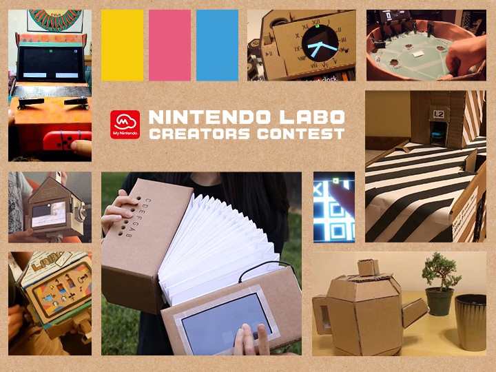 ไอเดียสุดสร้างสรรค์ผู้ชนะจาก Nintendo Labo