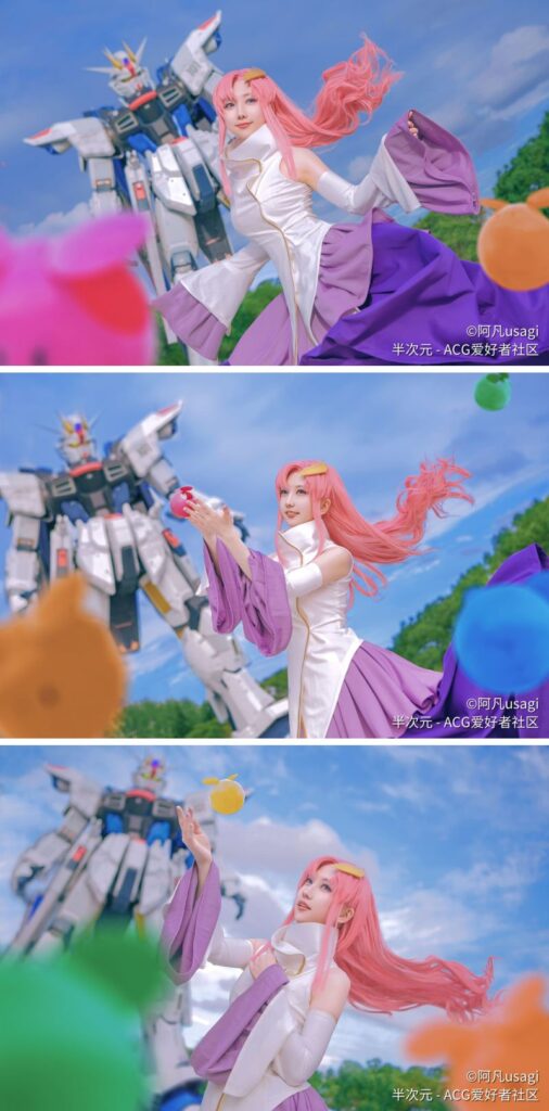 คอสเพลย์ Lacus Clyne สุดละมุนจาก Mobile Suit Gundam SEED 6 คอสเพลย์ Lacus Clyne สุดละมุนจาก Mobile Suit Gundam SEED