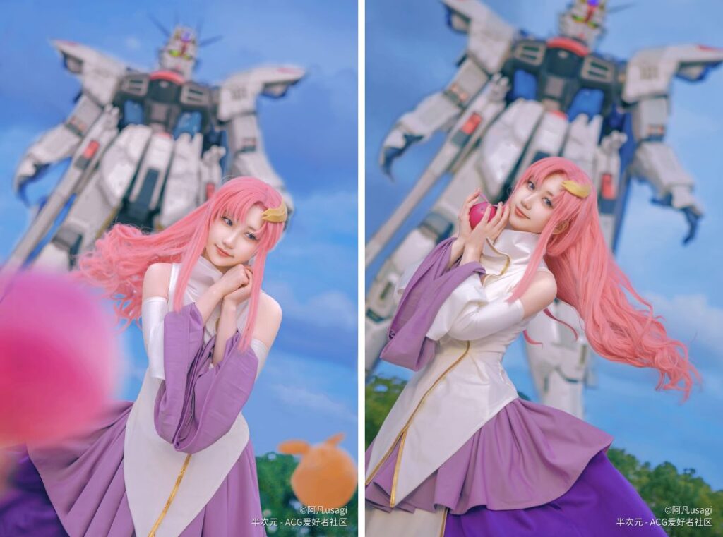 คอสเพลย์ Lacus Clyne สุดละมุนจาก Mobile Suit Gundam SEED 5 คอสเพลย์ Lacus Clyne สุดละมุนจาก Mobile Suit Gundam SEED