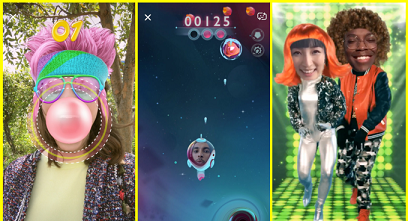 Facebook เปิดตัวเกม AR สำหรับ Messenger 2 Facebook เปิดตัวเกม AR สำหรับ Messenger