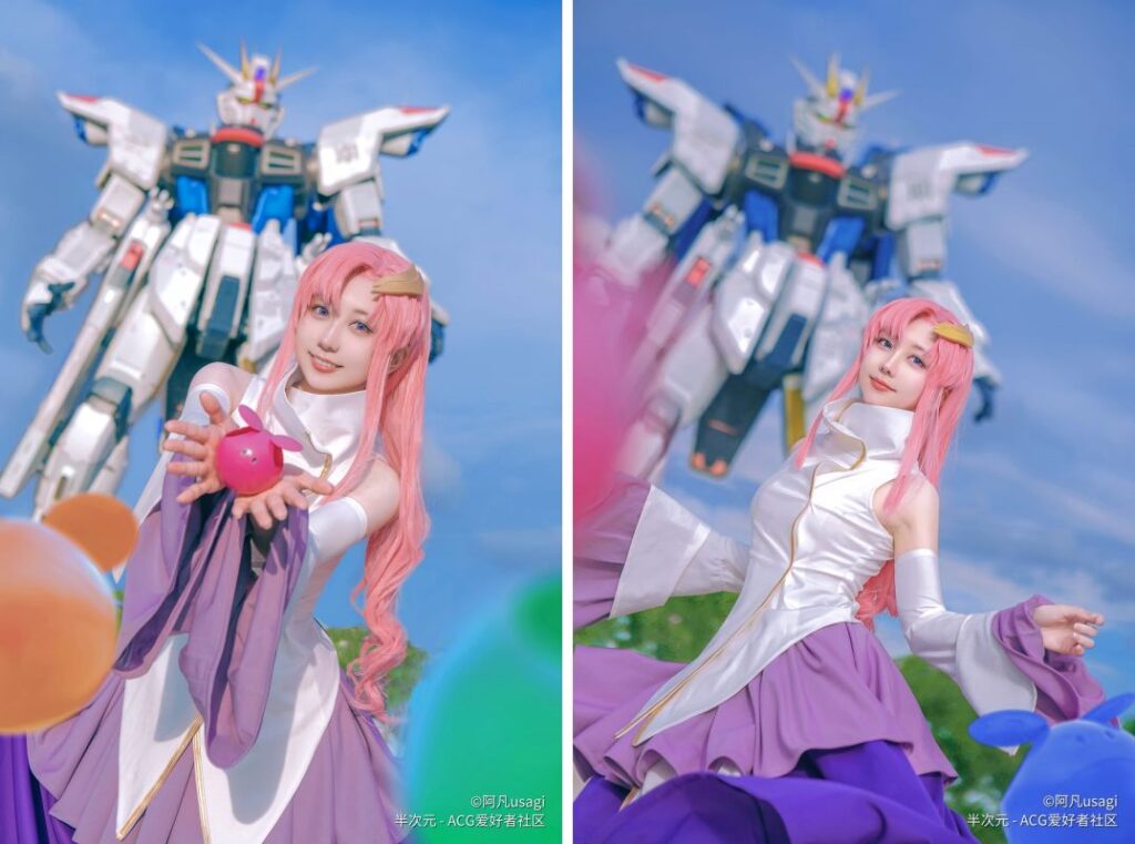 คอสเพลย์ Lacus Clyne สุดละมุนจาก Mobile Suit Gundam SEED 3 คอสเพลย์ Lacus Clyne สุดละมุนจาก Mobile Suit Gundam SEED