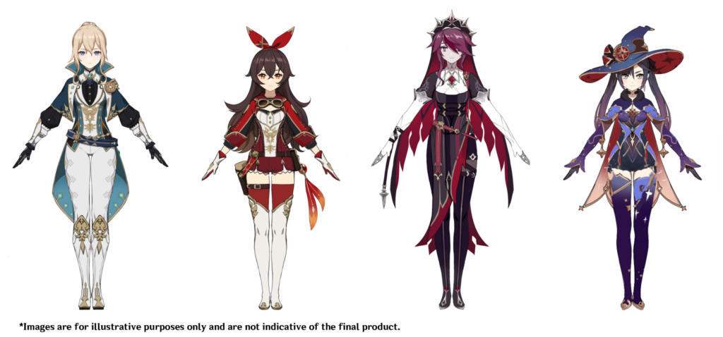 Genshin Impact ปล่อยชุดโฉมใหม่ให้ตัวละครในเกม 2 Genshin Impact ปล่อยชุดโฉมใหม่ให้ตัวละครในเกม