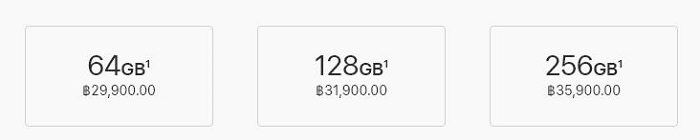 เปิดราคาไทยอย่างเป็นทางการ iPhone รุ่นใหม่เริ่มต้นที่สามหมื่นบาท 3 เปิดราคาไทยอย่างเป็นทางการ iPhone รุ่นใหม่เริ่มต้นที่สามหมื่นบาท