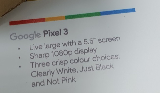 เผยรายละเอียดหน้าจอและสีเครื่องของ Google Pixel 3 และ 3 XL 2 เผยรายละเอียดหน้าจอและสีเครื่องของ Google Pixel 3 และ 3 XL