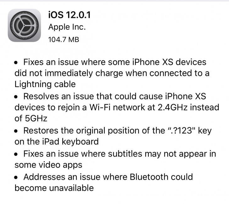 มาแล้ว! Apple ปล่อยอัพเดท iOS 12.0.1 2 มาแล้ว! Apple ปล่อยอัพเดท iOS 12.0.1