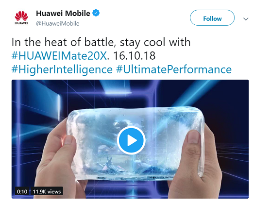 เตรียมรับชม! Gaming Phone ตัวใหม่ของ Huawei จะเป็น Mate 20X 2 เตรียมรับชม! Gaming Phone ตัวใหม่ของ Huawei จะเป็น Mate 20X