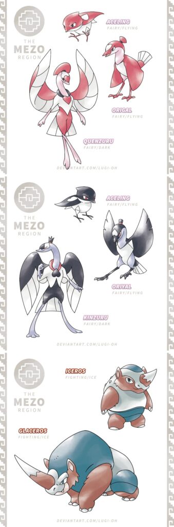 แฟนเกมออกแบบ Pokemon ภูมิภาคใหม่ - Mezo Region 4 แฟนเกมออกแบบ Pokemon ภูมิภาคใหม่ - Mezo Region