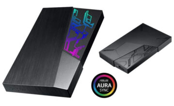 ASUS เปิดตัว Ext.HDD ที่จะรองรับลูกเล่นไฟ RGB LEDs