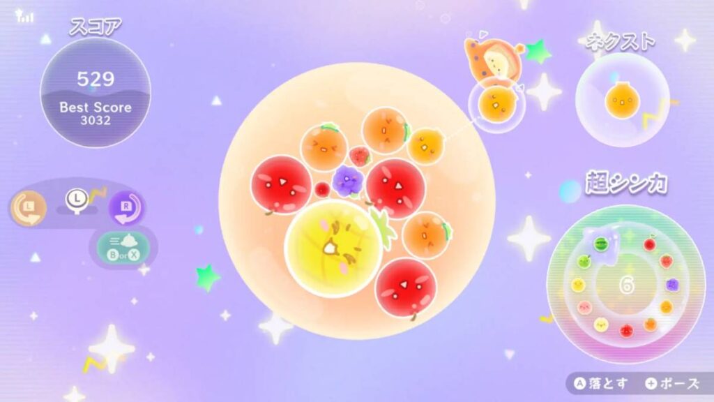 Suika Game Planet ภาคใหม่เกมพัสเซิลสุดคิวต์จากญี่ปุ่น