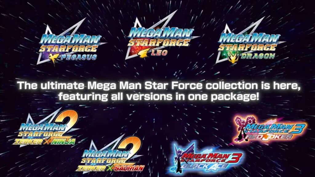 เกี่ยวกับเกม Mega Man Star Force: Legacy Collection