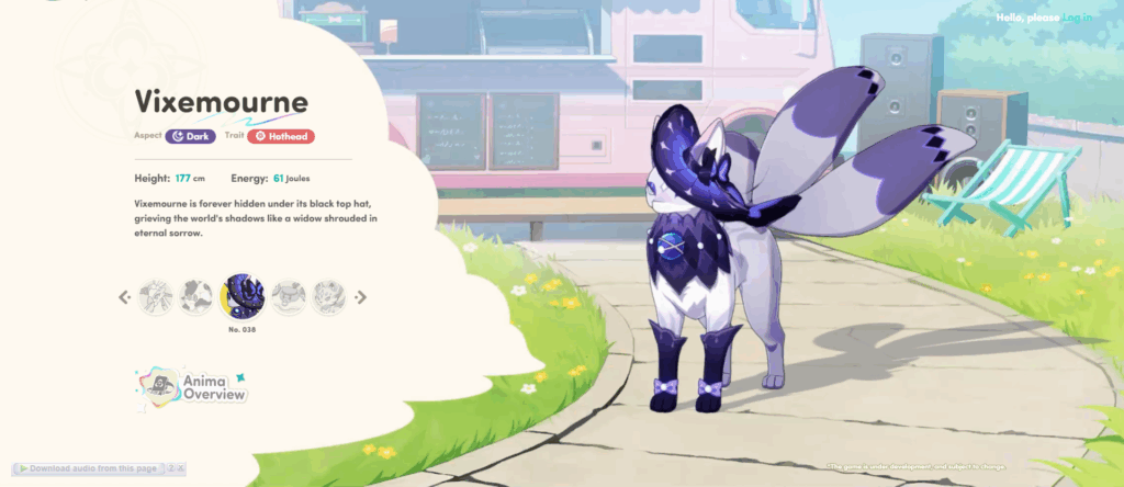 8 Anima สุดน่ารักในเกม Honkai: Nexus Anima