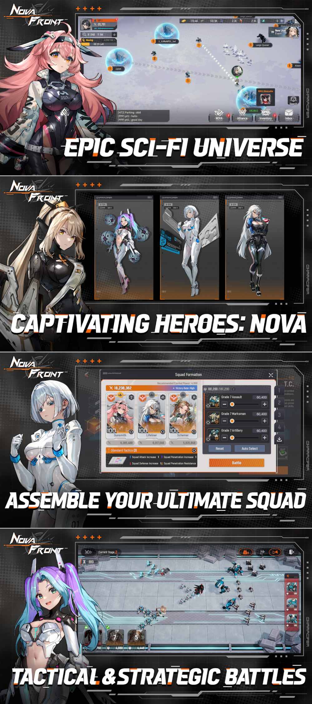 NOVAFRONT เปิดให้บริการบนสโตร์ต่างประเทศแล้ว 3 NOVAFRONT