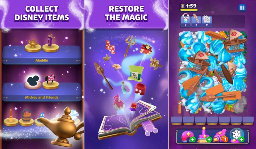 Disney Magic Match 3D เปิดให้ลงทะเบียนล่วงหน้าบนสโตร์ไทยแล้ว 4 Disney Magic Match 3D