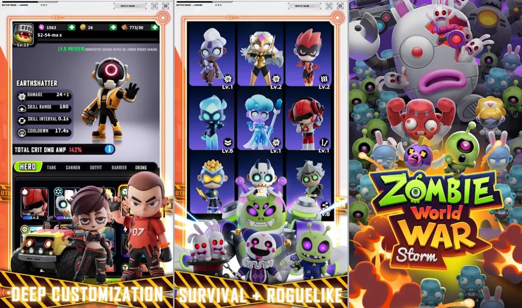 Zombie World War: Storm เปิดให้บริการบนสโตร์ไทยแล้ว 4 Zombie World War