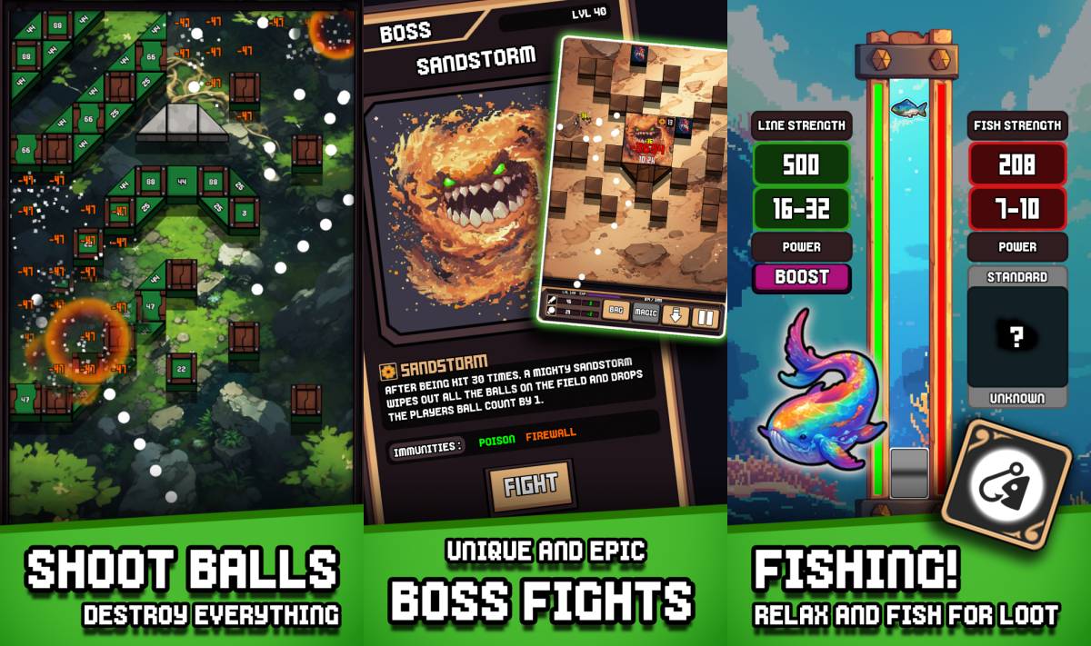 Bricks Breaker RPG เปิดให้บริการบนสโตร์ไทยแล้ววันนี้