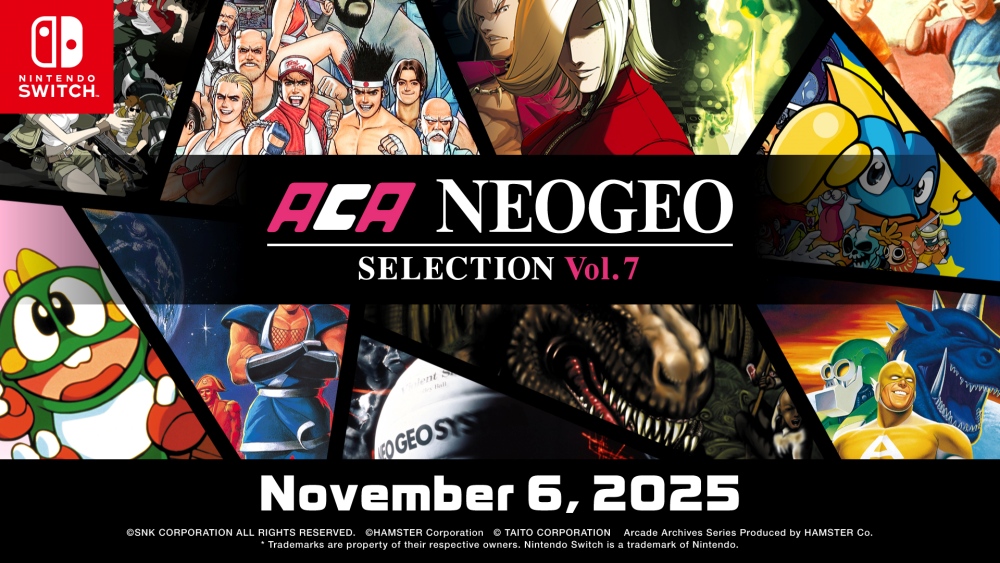 รวมเกมคลาสสิก ACA NEOGEO Selection Vol. 7 & Vol. 8 เตรียมวางจำหน่าย 6 พ.ย. นี้