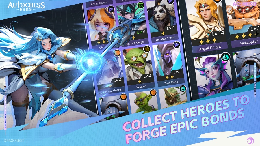 AutoChess Hero เกมมือถือ RPG แนววางแผนจากซีรีส์ Auto Chess 5 AutoChess Hero Announced