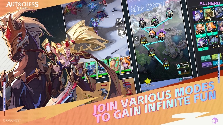 AutoChess Hero เกมมือถือ RPG แนววางแผนจากซีรีส์ Auto Chess 6 AutoChess Hero Announced