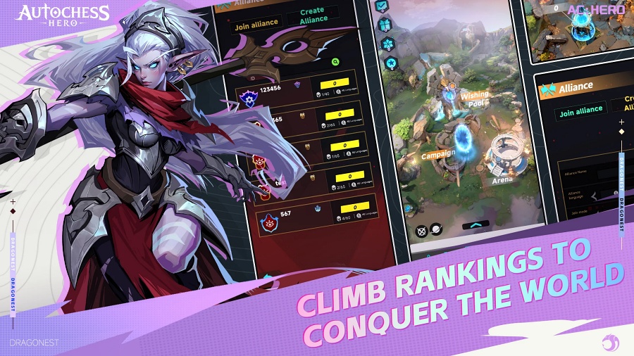 AutoChess Hero เกมมือถือ RPG แนววางแผนจากซีรีส์ Auto Chess 7 AutoChess Hero Announced