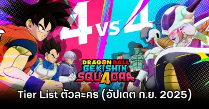Dragon Ball Gekishin Squadra Sep Tier List