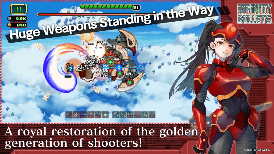 INFINITY BULLETS เกมมือถือ Shoot 'Em Up สุดมันส์ เปิดให้เล่นทั่วโลกแล้ววันนี้! 6 INFINITY BULLETS
