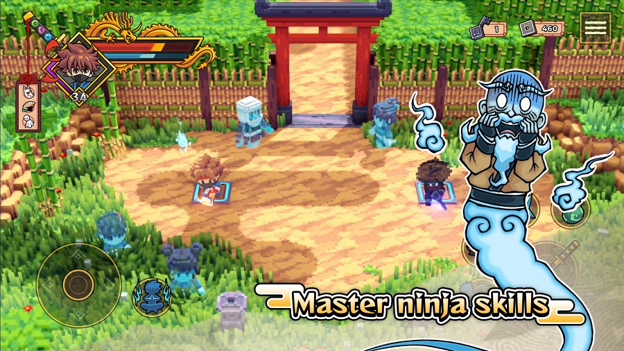 Katana Dragon เกมมือถือผจญภัยกลิ่นอาย Zelda ผสมผสาน Ninja Gaiden 6 Katana Dragon Announced
