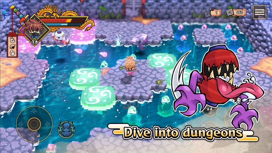 Katana Dragon เกมมือถือผจญภัยกลิ่นอาย Zelda ผสมผสาน Ninja Gaiden 7 Katana Dragon Announced