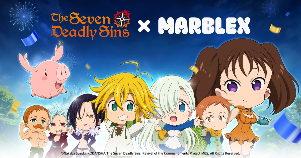 MARBLEX ประกาศโปรเจกต์ใหม่ที่สร้างจาก IP ‘The Seven Deadly Sins’