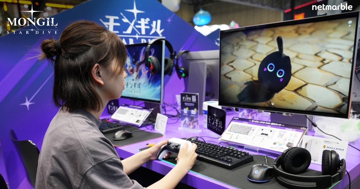เน็ตมาร์เบิ้ลเปิดตัว MONGIL: STAR DIVE เวอร์ชันคอนโซลครั้งแรกที่งาน Tokyo Game Show 2025