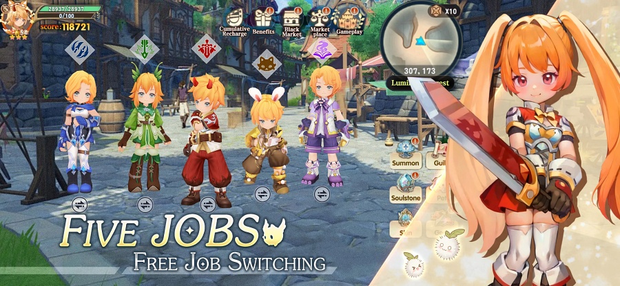 Midgard Rising เกมมือถือ Fantasy RPG ผจญภัยไปกับเหล่าสัตว์เลี้ยงแสนซน และออกตามหาความรัก 4 Midgard Rising