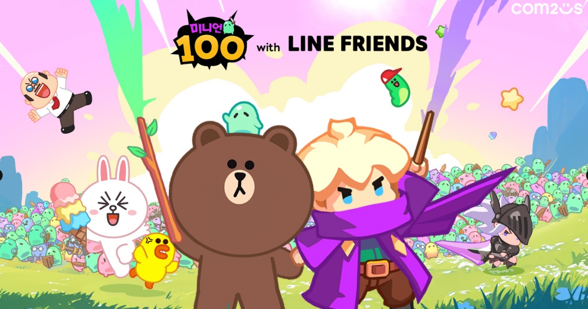 BROWN & CONY แห่ง LINE FRIENDS ยกทัพบุก Minion Rumble