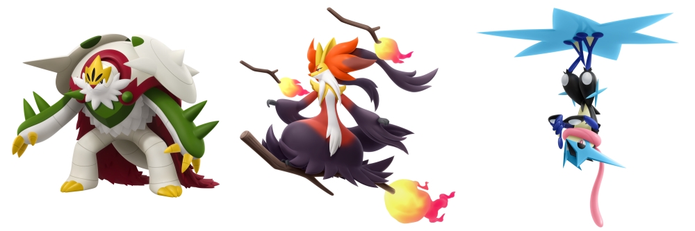 เตรียมพบกับร่างวิวัฒนาการเมก้าของบริการอน มาฟ็อกซี และเก็คโคกะ ใน Pokémon Legends: Z-A