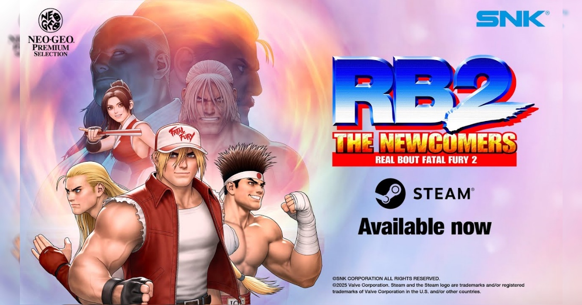 Iconic versus fighterนักสู้ระดับไอคอน REAL BOUT FATAL FURY 2 วางจำหน่ายแล้วบน Steam!