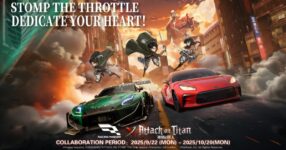 Racing Master Collab Attack on Titan