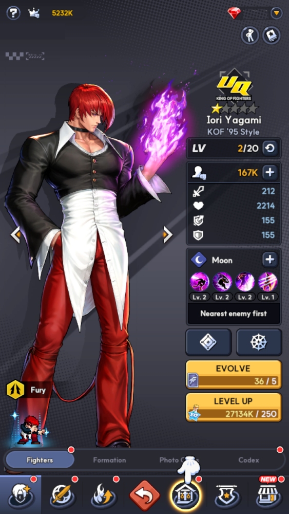 <เคล็ดลับ & เทคนิคพิเศษ> ฝึกฝนไฟท์เตอร์ใน THE KING OF FIGHTERS AFK 2 <เคล็ดลับ & เทคนิคพิเศษ> ฝึกฝนไฟท์เตอร์ใน THE KING OF FIGHTERS AFK
