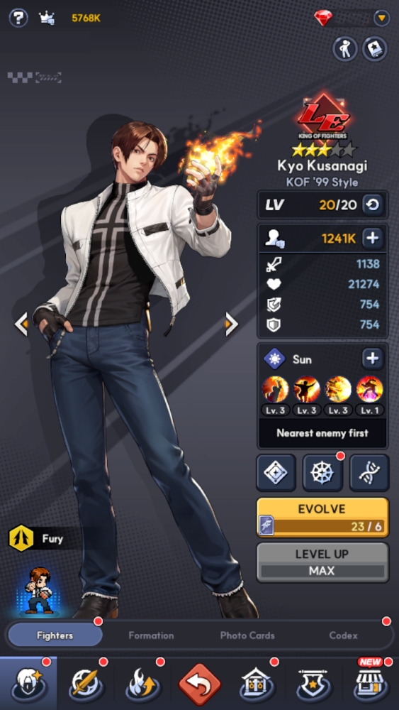 <เคล็ดลับ & เทคนิคพิเศษ> ฝึกฝนไฟท์เตอร์ใน THE KING OF FIGHTERS AFK 6 <เคล็ดลับ & เทคนิคพิเศษ> ฝึกฝนไฟท์เตอร์ใน THE KING OF FIGHTERS AFK