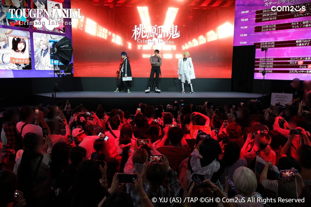 ไม่แผ่วตลอด 3 วัน! บูธ  TOUGEN ANKI Crimson Inferno ในงาน Tokyo Game Show 2025