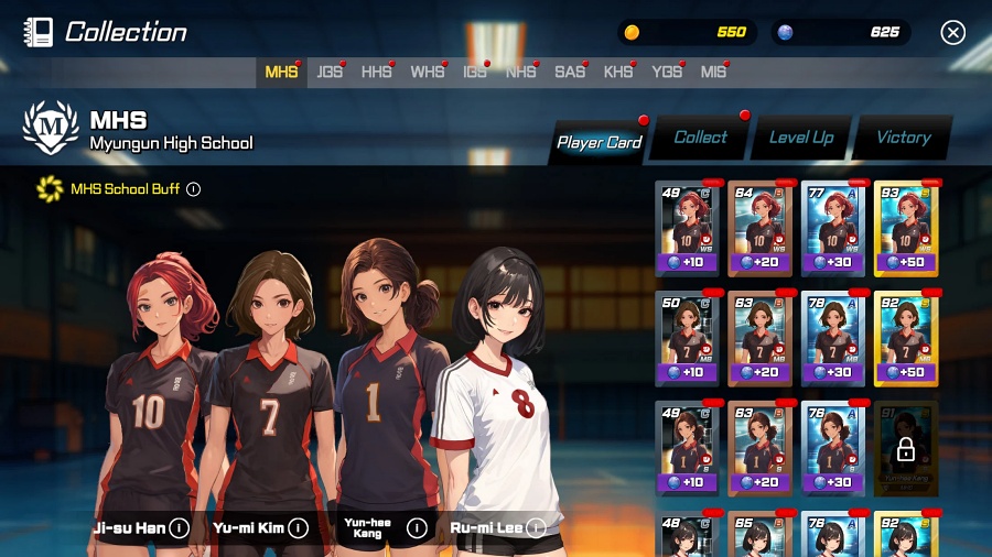 Volley Girls: HS Volleyball เกมมือถือวอลเลย์บอลนำทีมสาวน้อยเข้าแข่งขันเพื่อคว้าชัยชนะ 11 Volley Girls ,Volley Girls: HS Volleyball,