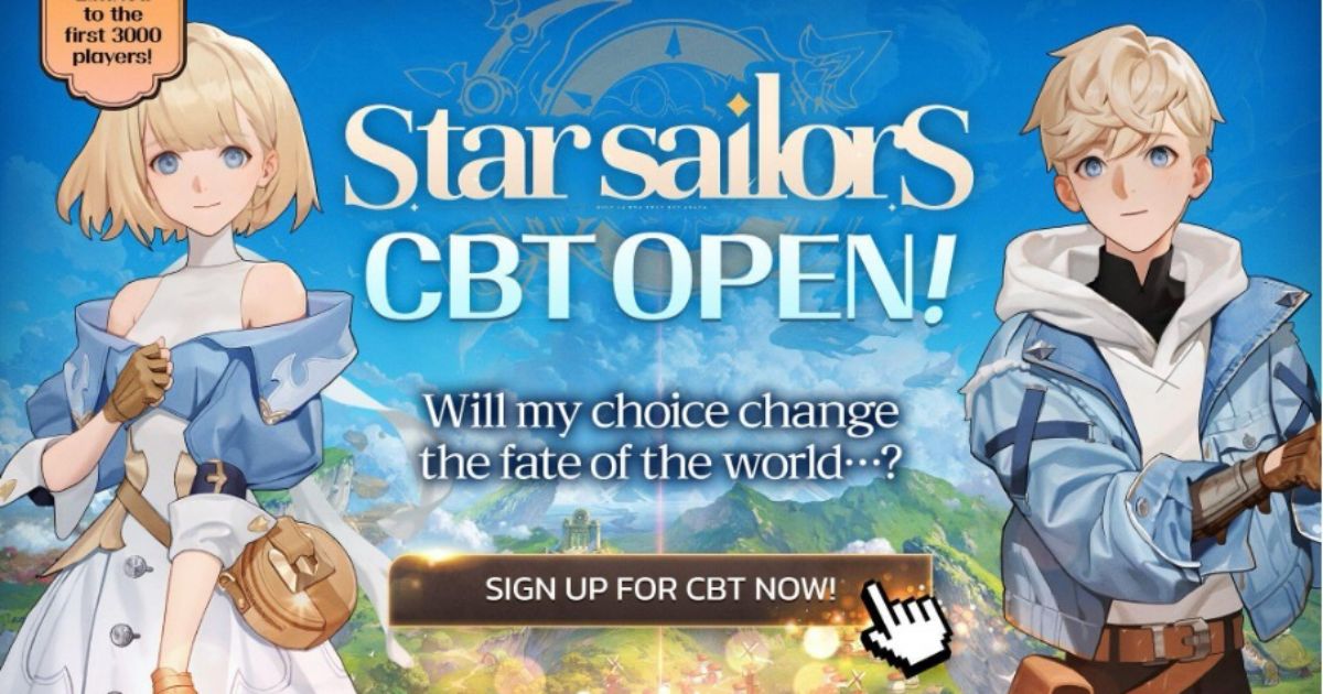 เริ่มแล้ว! ทดสอบ CBT ‘Star Sailors’