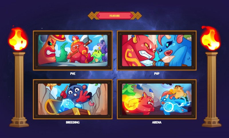 Monster of God เกมมือถือ NFT Idle RPG ผสมผสาน Autobattler