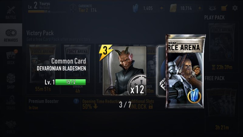 เปิดกล่องเกมใหม่ Star Wars : Force Arena (ยินดีต้อนรับสู่สนามรบแห่งดวงดาว)