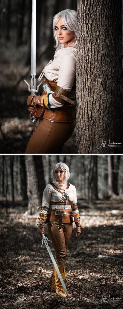 สาวสวยแต่งคอสเพลย์ Ciri จาก The Witcher ซีซั่น 2 2 สาวสวยแต่งคอสเพลย์ Ciri จาก The Witcher ซีซั่น 2