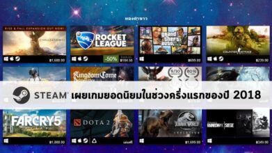 Steam เผยเกมยอดนิยมในช่วงครึ่งแรกของปี 2018